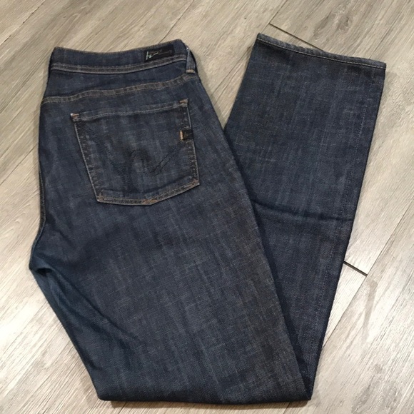 Citizens of Humanity Blue Elson Straight Leg Mid-Rise Jeans size 30 - Picture 2 of 11